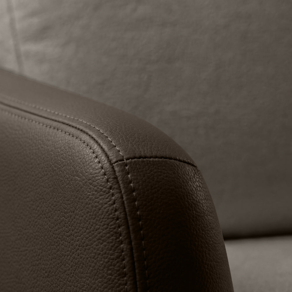 cove-simply-taupe-leatherette-oatmeal-off-white-fabric-1-seater-sofa