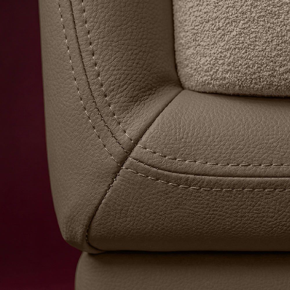 cove-simply-taupe-leatherette-feather-brown-fabric-2-seater-sofa-lounger
