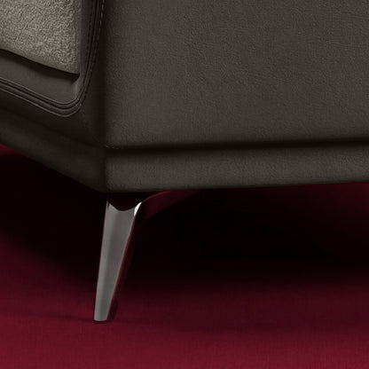 cove-brushed-nickel-grey-leatherette-pumice-stone-grey-fabric-2-seater-sofa