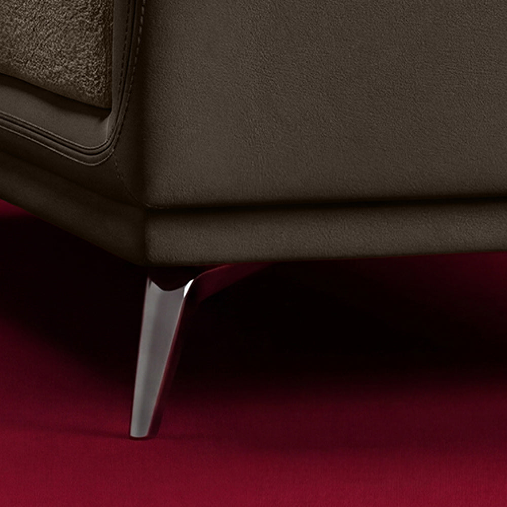 cove-simply-taupe-leatherette-feather-brown-fabric-2-seater-sofa