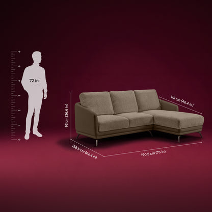 cove-simply-taupe-leatherette-feather-brown-fabric-2-seater-sofa-lounger
