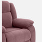 Avalon - Rocking & Rotating Fabric Recliner | 1 seater | Pink |  Duroflex Furniture