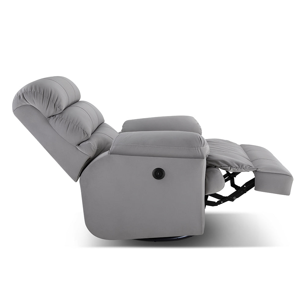 Avalon Posture Pro Recliner | 1 seater | Grey |  Duroflex Furniture