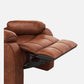 Avalon Desert Orange Suede Recliner