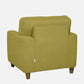 Utopia Fabric Sofa | 1 seater | Green |  Duroflex Furniture