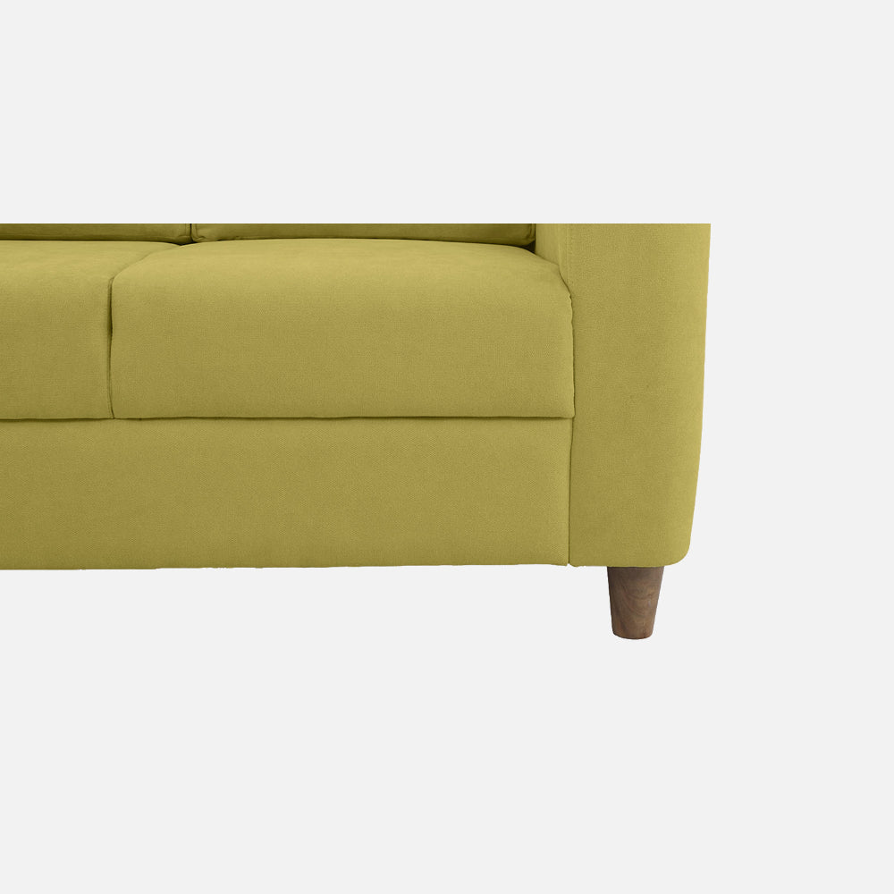 Utopia Green Fabric 3 Seater Sofa