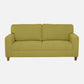 Utopia Green Fabric Sofa