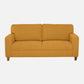 Utopia Fabric sofa | 2 seater | Yellow |  Duroflex Furniture