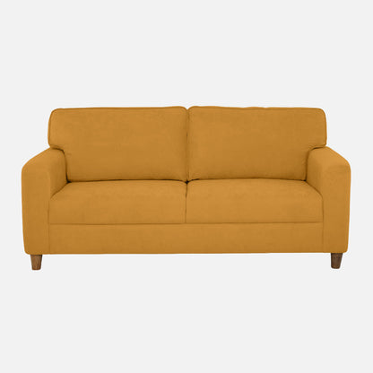 Utopia Fabric Sofa | 3 seater | Yellow |  Duroflex Furniture