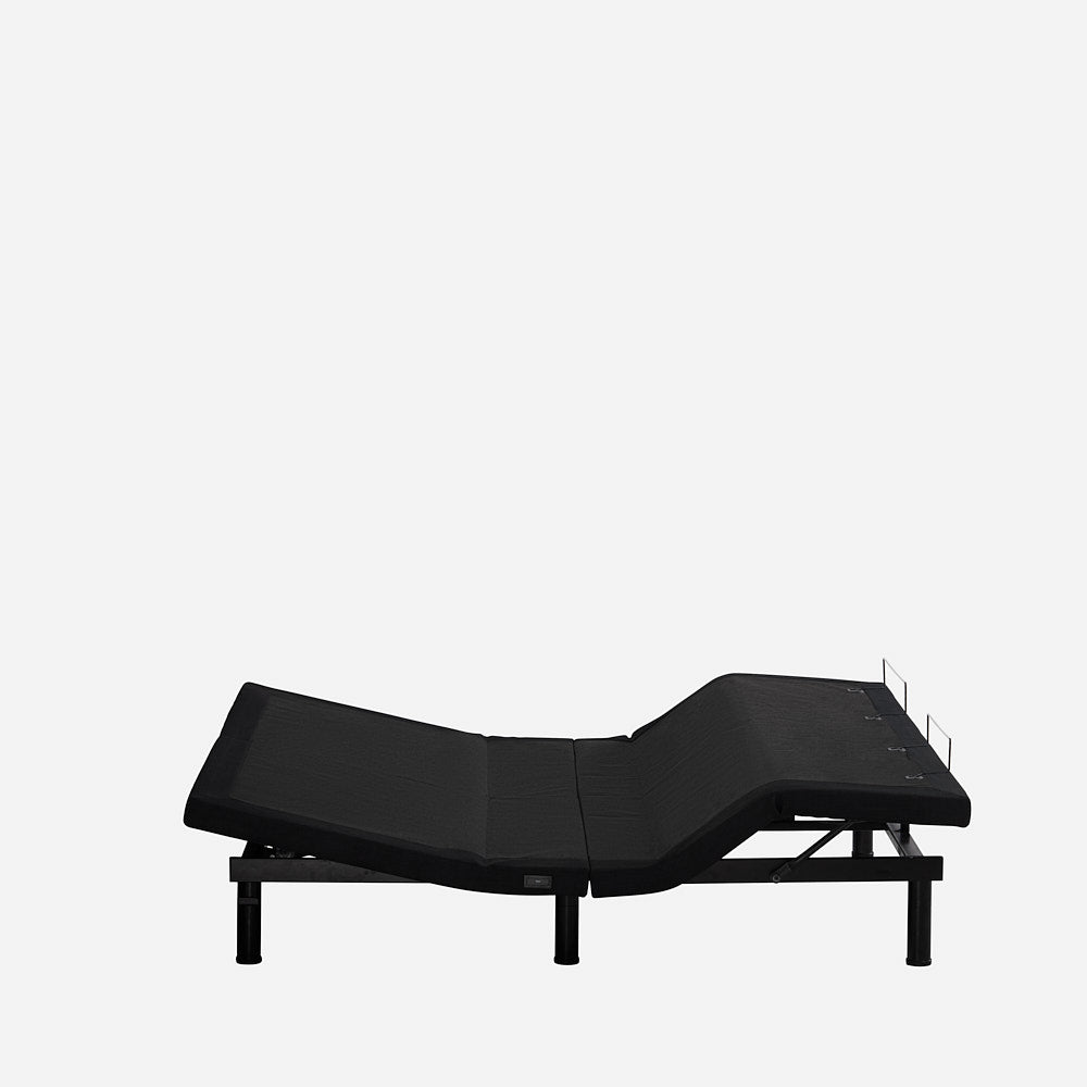 Wave Twin Adjustable Bed with Mattress, Individual Headside Control & 2 Fitted Bedsheets