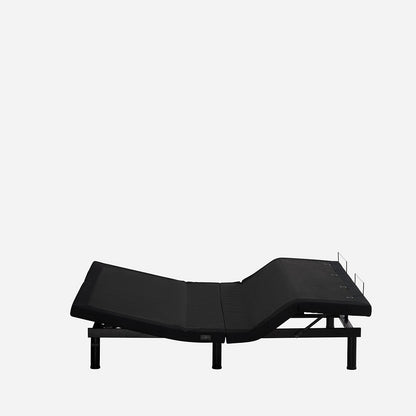Wave Twin Adjustable Bed with Mattress, Individual Headside Control & 2 Fitted Bedsheets