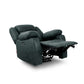 Avalon Midnight Blue Suede Recliner