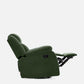 Avalon - Rocking & Rotating Single Seater Fabric Recliner In Green Colour
