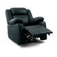 Avalon Midnight Blue Suede Recliner
