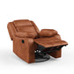 Avalon Desert Orange Suede Recliner