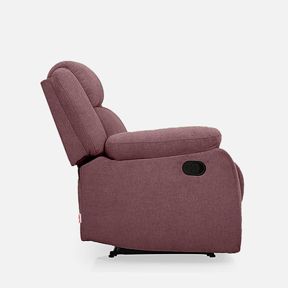 Avalon Pink Fabric Recliner