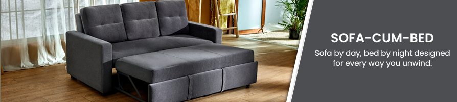 SOFA CUM BED Banner