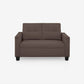 Ease Fabric Sofa | 2 seater | Saddle Brown |  Duroflex Furniture