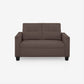 Ease Saddle Brown Fabric Sofa