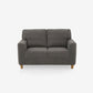 Utopia Fabric Sofa | 2 seater | Grey |  Duroflex Furniture
