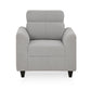Zivo Plus Cloudy Gray Fabric Sofa Set