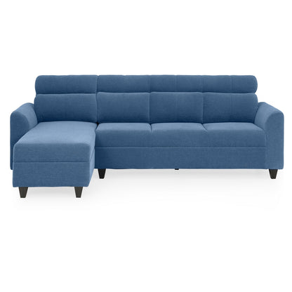 Zivo Plus Twilight Blue Fabric Sofa Set