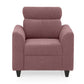 Zivo Plus Dusky Pink Fabric Sofa Set