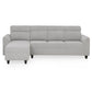 Zivo Plus Cloudy Gray Fabric Sofa Set