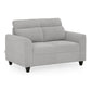 Zivo Plus Cloudy Gray Fabric Sofa Set