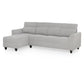 Zivo Plus Cloudy Gray Fabric Sofa Set