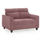 Zivo Plus Dusky Pink Fabric Sofa Set