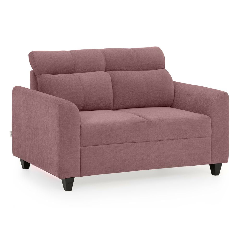 Zivo Plus Dusky Pink Fabric 2 Seater Sofa