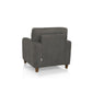 Utopia Grey Fabric Sofa
