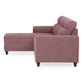 Zivo Plus Dusky Pink Fabric Sofa Set