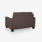 Ease Fabric Sofa | 2 seater | Saddle Brown |  Duroflex Furniture