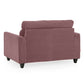 Zivo Plus Dusky Pink Fabric 2 Seater Sofa