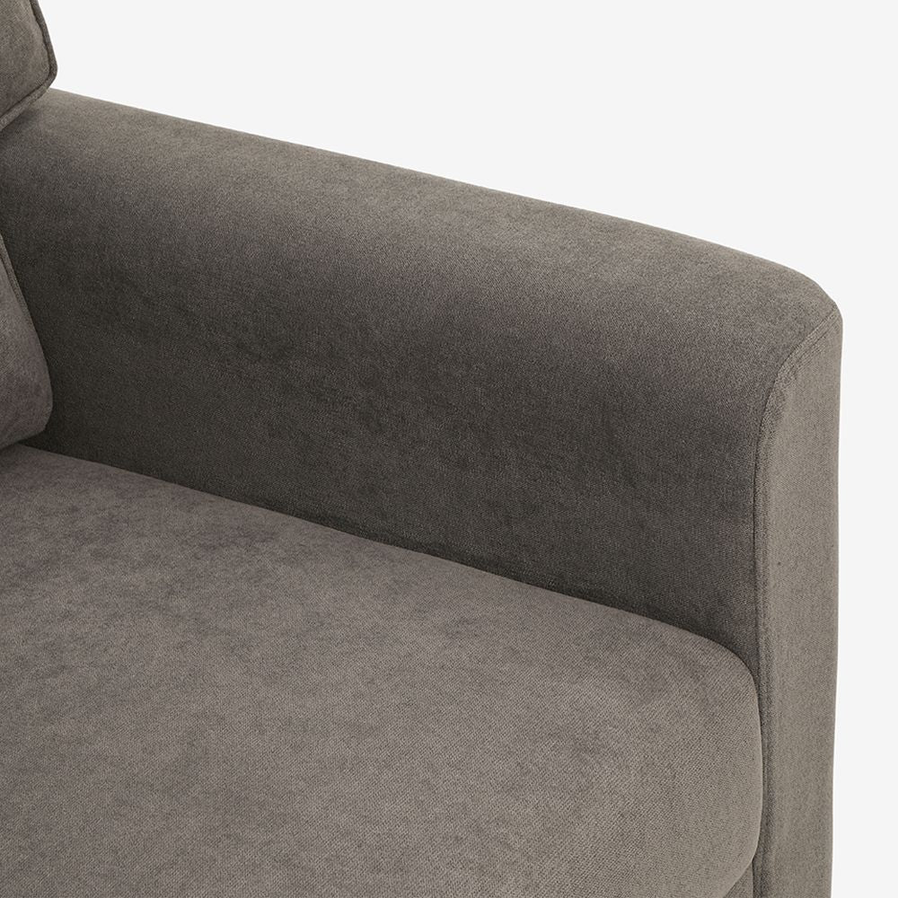Utopia Fabric Sofa | 2 seater | Grey |  Duroflex Furniture