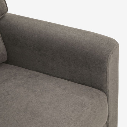 Utopia Fabric Sofa | 2 seater | Grey |  Duroflex Furniture