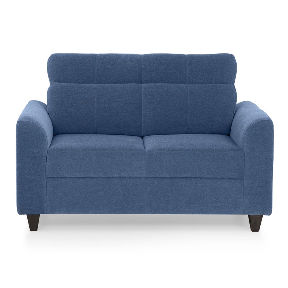 Zivo Plus Fabric Sofa | 2 seater | Twilight Blue |  Duroflex Furniture
