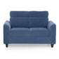 Zivo Plus Twilight Blue Fabric Sofa Set