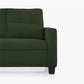 Ease Green Fabric 2 Seater Sofa