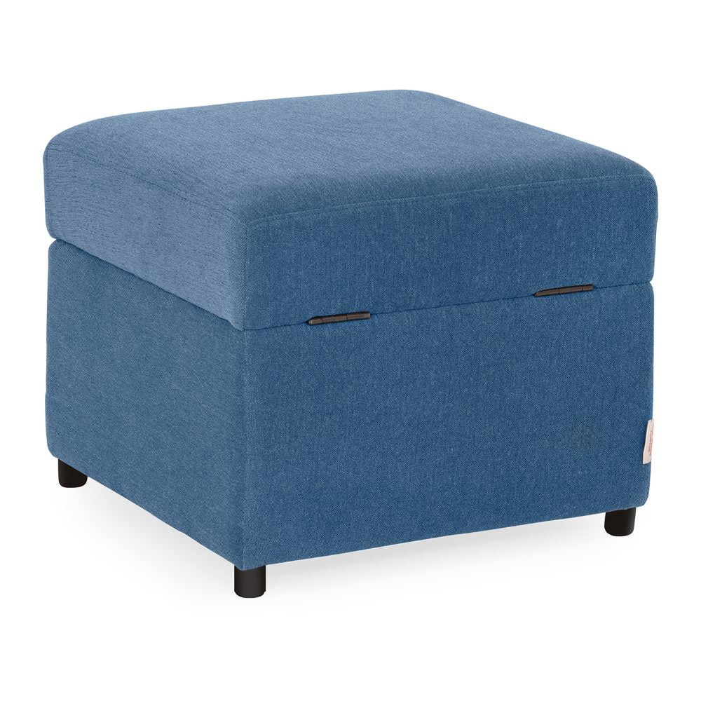 Twilight Blue Ottoman