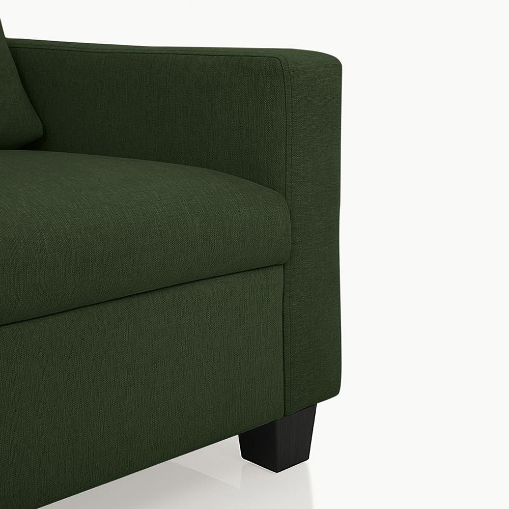 Ease Green Fabric Sofa