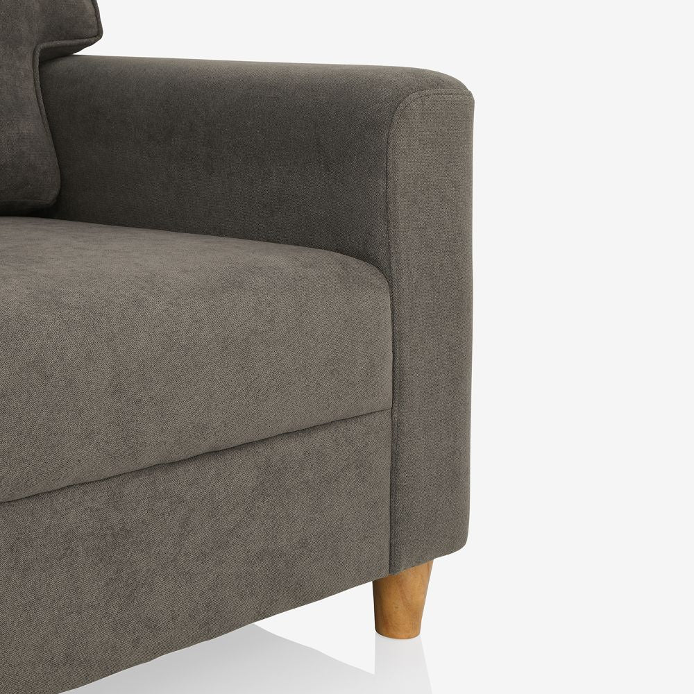 Utopia Fabric Sofa | 2 seater | Grey |  Duroflex Furniture