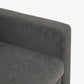Ease Grey Fabric 2 Seater Sofa