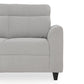 Zivo Plus Cloudy Gray Fabric Sofa Set