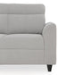 Zivo Plus Cloudy Gray Fabric 2 Seater Sofa