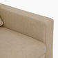 Ease Beige Fabric Sofa