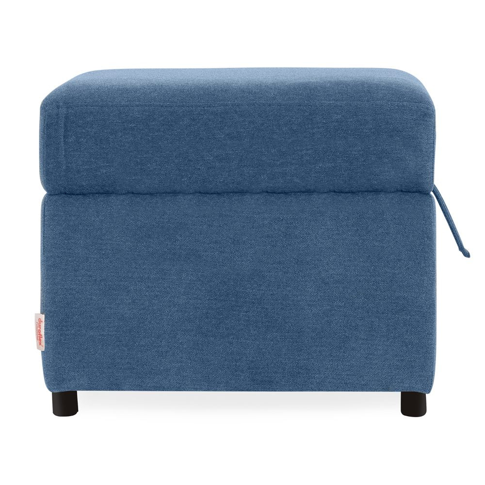 Twilight Blue Ottoman