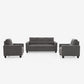 Ease Grey Fabric Sofa